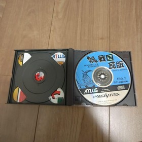 Sengoku Blade 2 Sengoku Ace Episode II Sega Saturn Japan Used 2-Disc