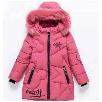 Doudoune Capuche MTOWSUC D8 Blouson Fille Manteau d'hiver Mode Chaud Poches Vête - Photo 1/2
