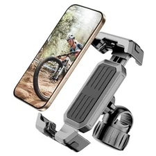 4rd-Gen Bike Phone Holder, [Easy Install] Motorcycle Phone Mouut, Phone Holder 