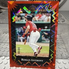 2025 Donruss Roman Anthony “Elite Series” #11 Red Explosion#98/99