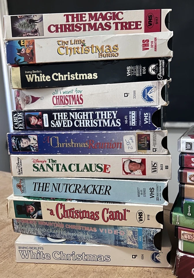 Huge Christmas Movie Bundle Throwback Rare OOP HTF VHS Tapes DVD Lot Must See! - Image 3 of 4