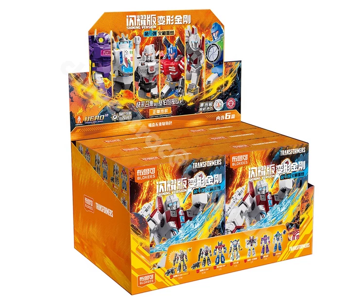 Blokees Transformers Shining Version 4th Blindbox Assembly Figure Model Kit - Image 2 of 4