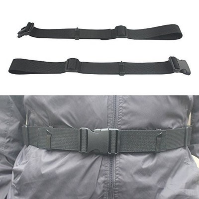 YYST One Backpack Waist Belt Strap Universal 16 inches, Black 