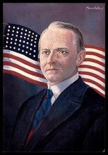 Calvin Coolidge 30Th U.S. President Postcard Unp