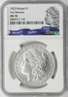 2023 $1 Morgan Silver Dollar NGC MS70 First Releases
