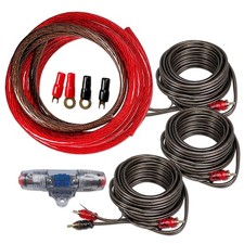 Verstärker Kabelkit AWG 4 CCA 6-Kanal Endstufe 720W RMS Subwoofer Kabelset