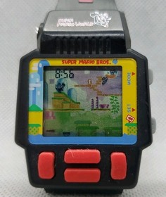 Vintage Super Mario World 1991 Nintendo Game Watch Tested w New Battery 389/390