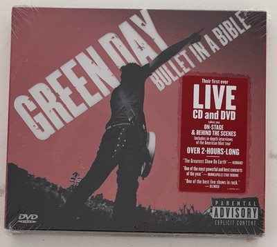 GREEN DAY - Bullet In A Bible SEALED PROMO CD & DVD with Hype / 2005 US Reprise