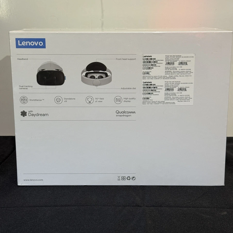 FREE SHIP* Lenovo Mirage Solo with Daydream Business Edition VR Headset - Image 4 of 4