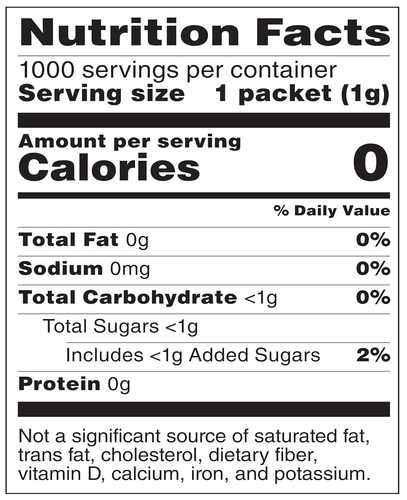 Amazon Brand -  Zero Calorie Pink Saccharin Sweetener, Powder, Packet, 35.2 Ounc - Picture 5 of 12