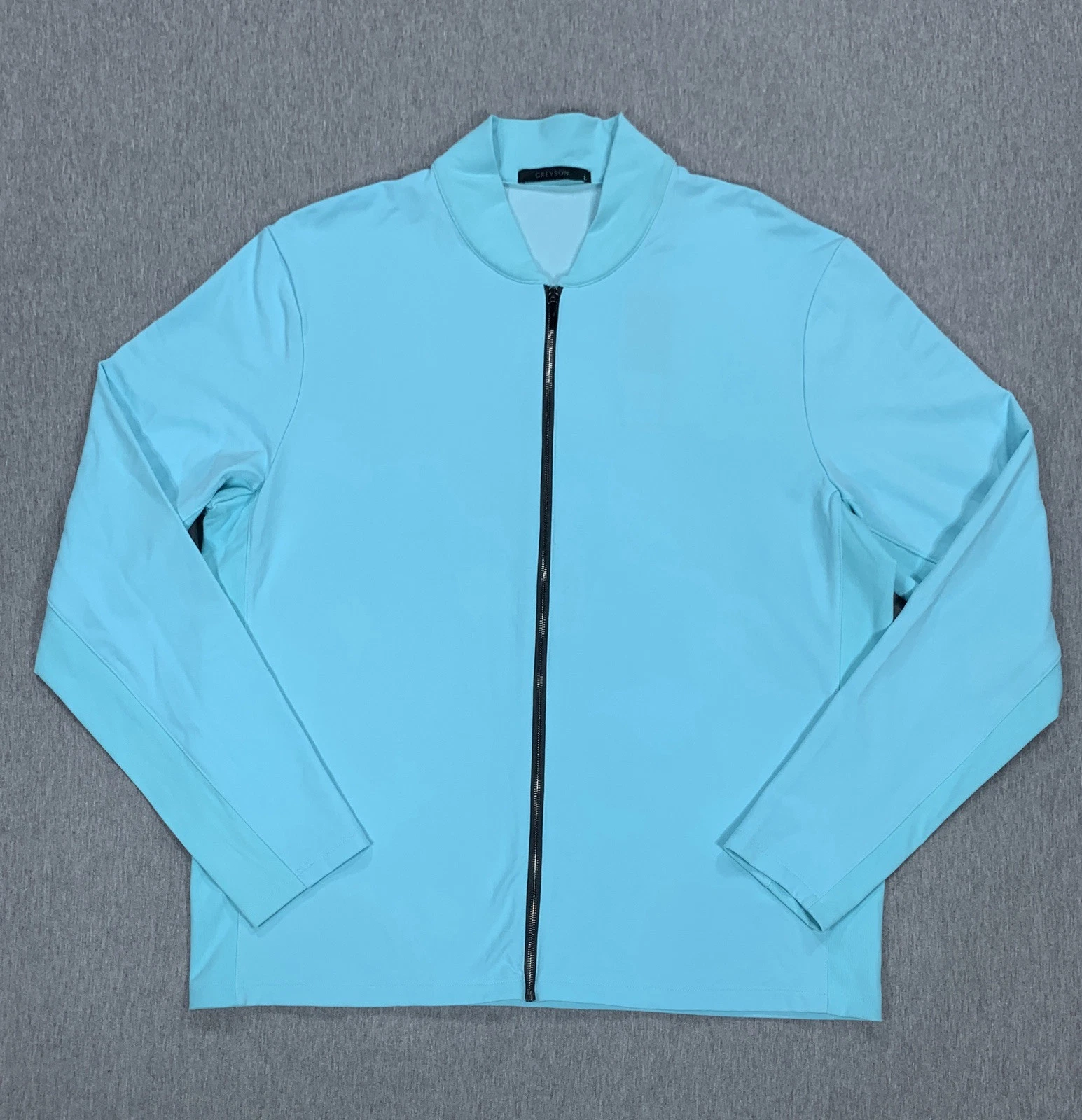 Greyson Golf Siasconset Full Zip Jacket Mint Aqua Skystone Men’s L MSP23K98-438 image 1