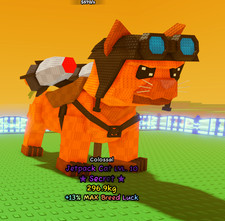 Colossal Jetpack cat Catch and tame