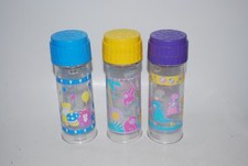 Vintage Playtex Patterns Nurser Drop-In Bottles 1990s Zoo Theme Monkey Dino Bear
