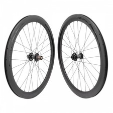 Set ruote ghiaia carbonio 700C | doppia parete, tubeless, alto profilo, passante 15 mm