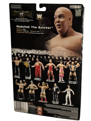WWE CLASSIC SUPERSTARS 14 ABDULLAH THE BUTCHER wrestling FIGURE
