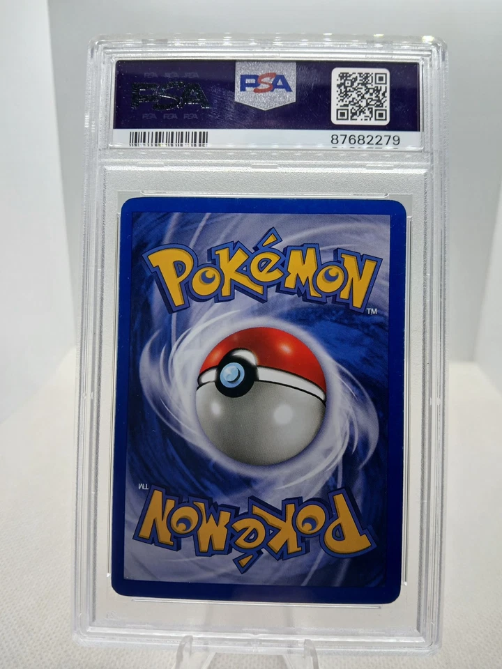 1999 Pokemon Game Card Ninetales #12 Holo Psa 6 Ex Unlimited Wotc Nintendo  - Image 3 of 3