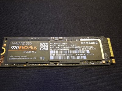 Samsung 970 EVO Plus 1TB M.2 NVMe V-NAND Internal SSD MZVLB1T0HBLR