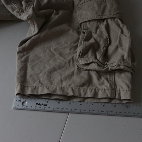 Levi’s Cargo Shorts Mens W32 Combat Utility Walking Work Wear Beige White Tab - Picture 15 of 16