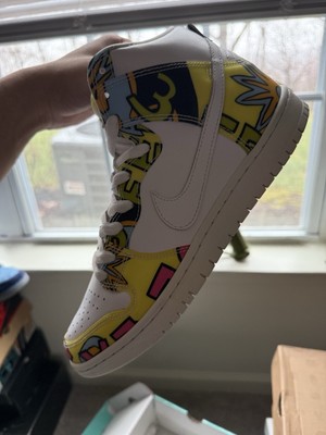 Size 9 - Nike Dunk PRM DLS SB QS High De La Soul - 2014 - VNDS 