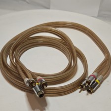 RCA to RCA, S- video to S- video 6ft cable