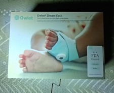Owlet Dream Sock, Smart Baby Monitor, Mint BM06NMMCJ