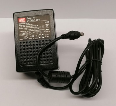 Mean Well GSC40E-500 LED-Steckernetzteil 40W 40-80V 0,5A CC Konstantstromnetztei