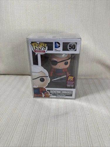 Funko Pop! Vinyl: DC Universe - Deathstroke (Unmasked) - #50 With Case