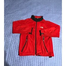 The North Face youth/junior red fleece jacket Size M outdoor fleece
