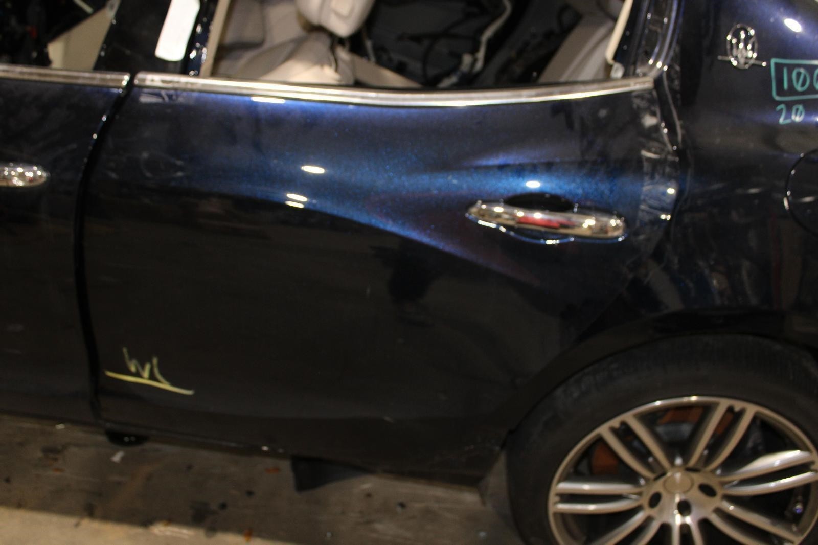 Maserati Ghibli 2014-2020 Rear Left Door shell Blue