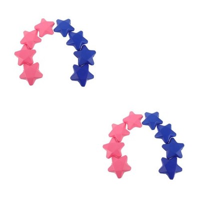 2 Pack Druckgriffball Handquetschbälle Stern-quetschspielzeug Handgriffkugeln