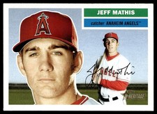 2005 Topps Heritage Jeff Mathis Anaheim Angels #112