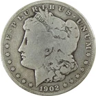 1902 S Morgan Silver Dollar VG Very Good Details $1 Coin SKU:I26604