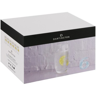 Dartington Kristall Longdrinkgläser 6er Set Elegant 500ml Alltag & Geschenk