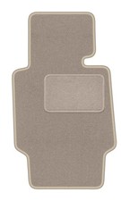 Fahrermatte Fu�matten Automatten Velours Beige f�r BMW Z8 2000-2003