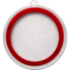 Plastic Capsule - 1oz Medallion Ornament - SilverTowne Supply