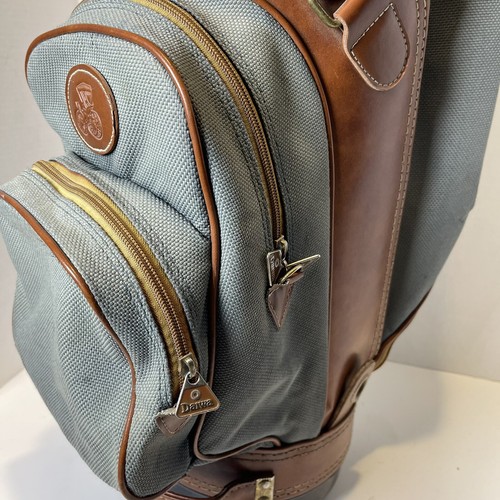 Vintage Daiwa Coach Collection Golf Cart Bag Leather Trim. - Picture 5 of 13