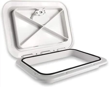 10-5/8" X 14-3/4" Marine Deck Hatch Boat Deck Hatch Access Hatch & Non-skid Lid