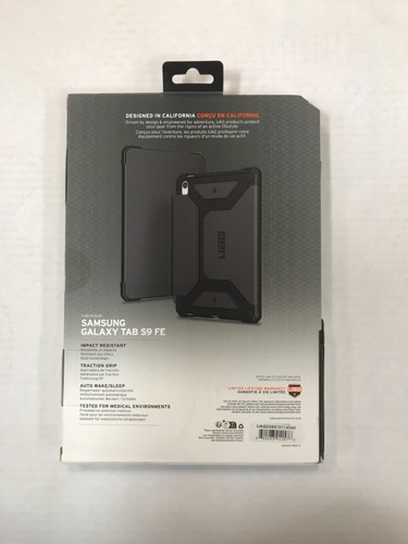 UAG Metropolis SE Series Case for Samsung Galaxy Tab S9 FE - Black - Picture 2 of 2
