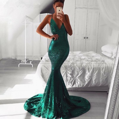 bling evening dresses