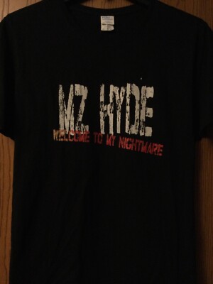 Mz Hyde -  Welcome To My Nightmare  - (Song By Halestorm) - Black/Ladies/3XL