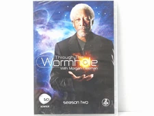 Through The Wormhole DVD NEW & MFG. SEALED Season 2 -  Morgan Freeman 2 DISC SET
