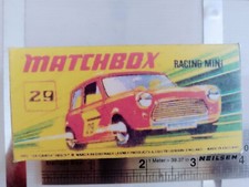 Matchbox - No29 Racing Mini -