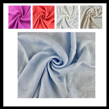 TESSUTO 100% PURO LINO PER TENDE DIVANI TAPPEZZERIA AL METRO MULTICOLORE