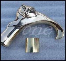 Brass Antique CAT Head Handle For Wooden Walking Stick CANE CHRISTMAS