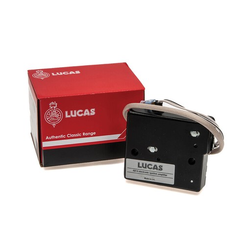 LUCAS IGNITION AMPLIFIER MODULE AB14- SUPPLIED COMPLETE WITH CABLE - Picture 2 of 5