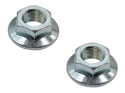 2x Messermutter passend für LUX-Tools B-RT-165/92 13HN77SE694 Rasentraktor