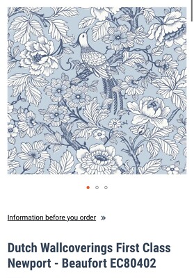 Dutch Wallcoverings First Class Newport - Beaufort EC80402