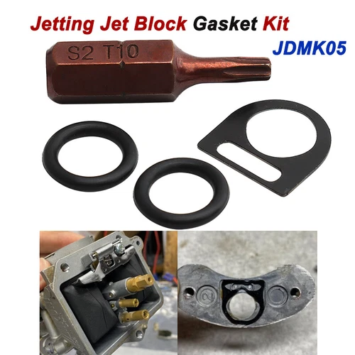 Jetting Jet Block Gasket Kit For Mikuni TMX Jet Block JDMK05