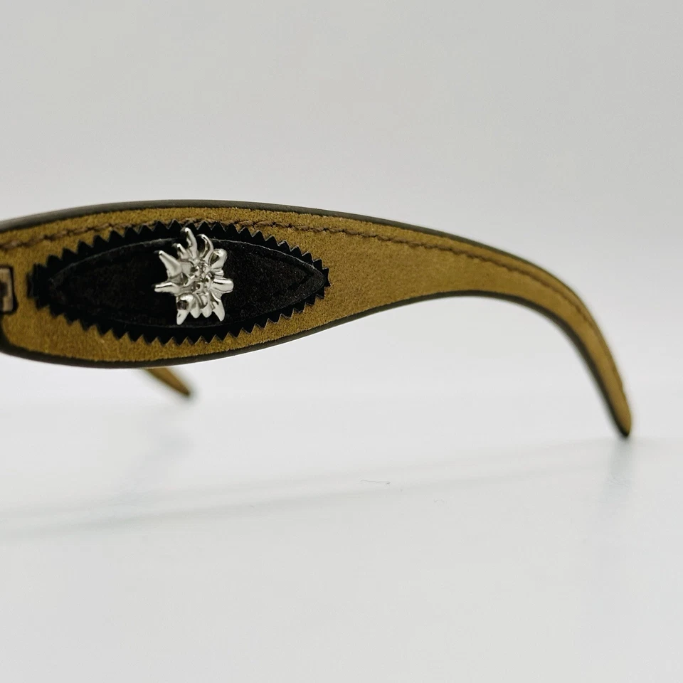 Gafas Switch It Damas Angulares Marrón Edelweiss Cuero Sin Montura Mim Van - Foto 4 de 4