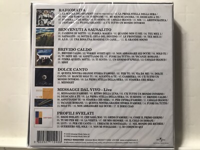 洋楽 MATIA BAZAR 6CD LIMITED EDITION Rare 6cds Set Limited Edition Matia Bazar Radiomatia Dolce